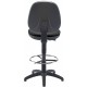 Zoom Fixed Footring Draughtsman Medium Back Chair